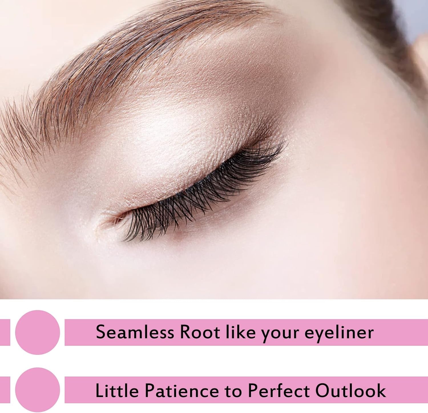 72 Pcs Lash Clusters Individual Lashes, Lash Clusters DIY Eyelash Extension, Natural Lashes Super Thin Band Reusable Soft & Comfortable (Natural-D-10Mm)