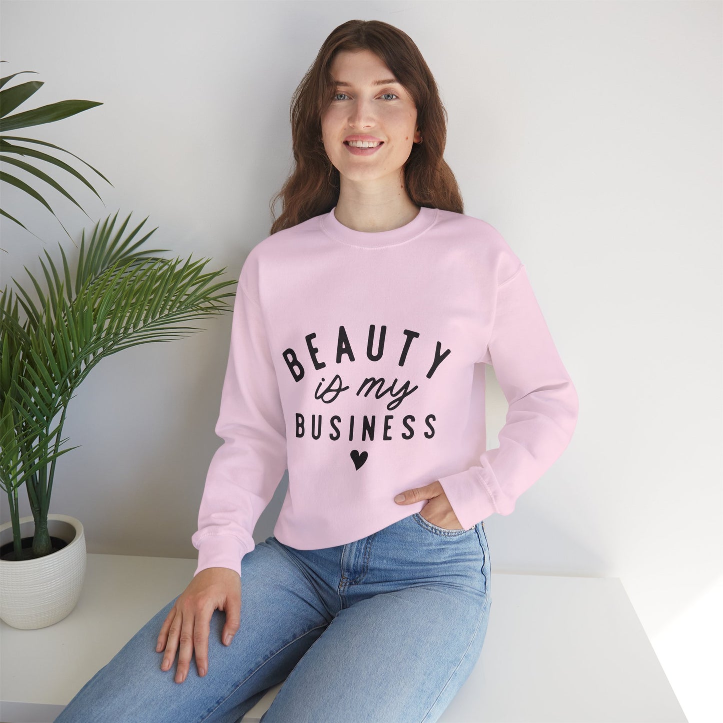Beauty is My Business Crewneck Sweatshirt