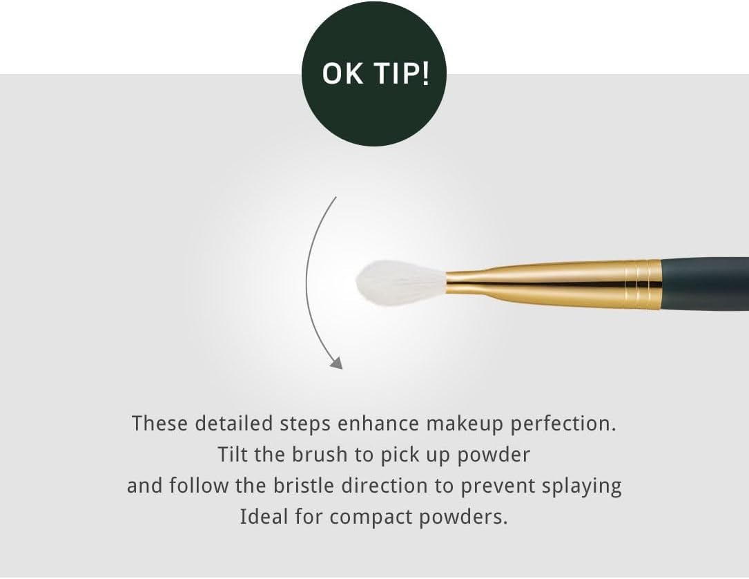 【】 Okhee Detail Powder Brush(Piv03) Make up Brush
