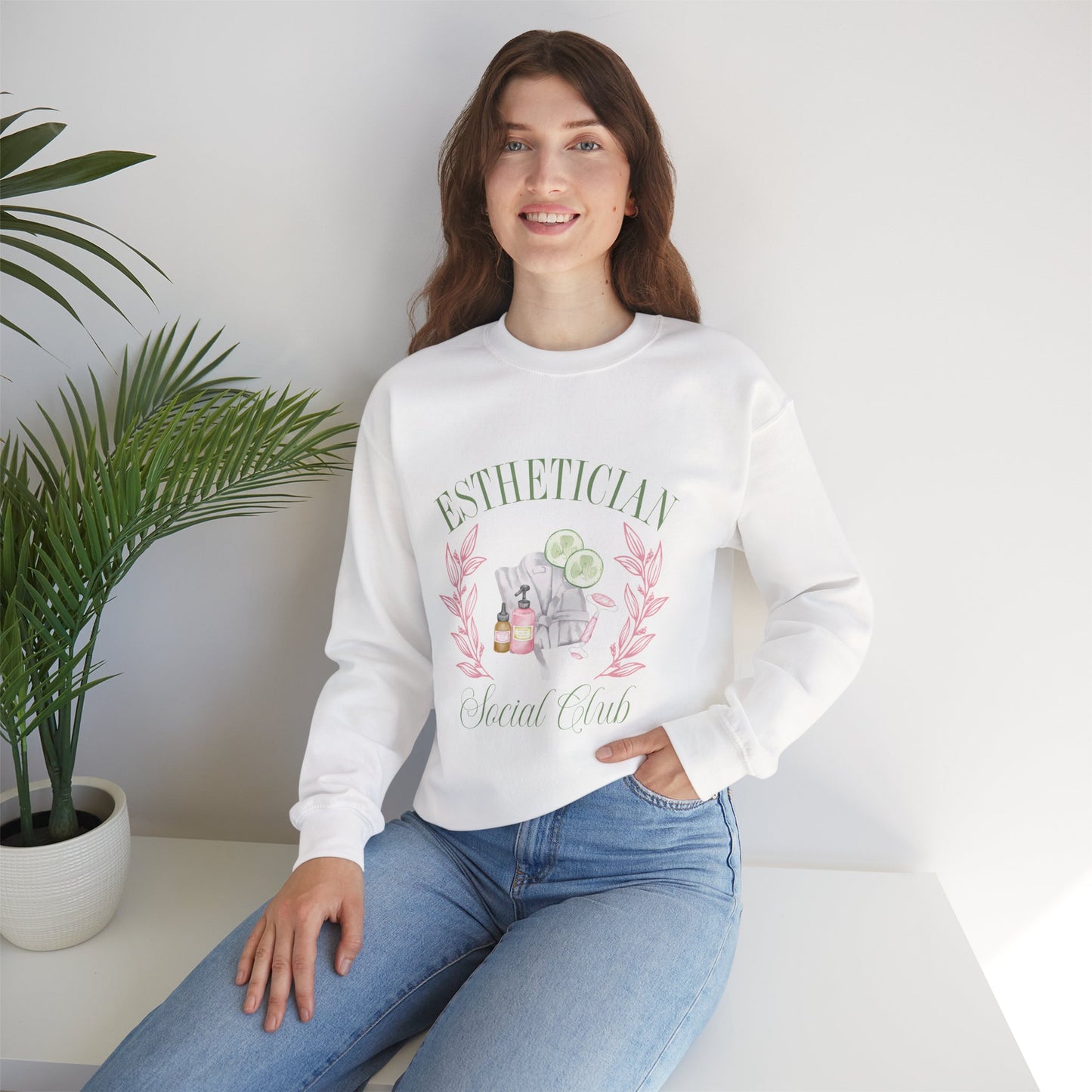 Esthetician Social Club Crewneck Sweatshirt