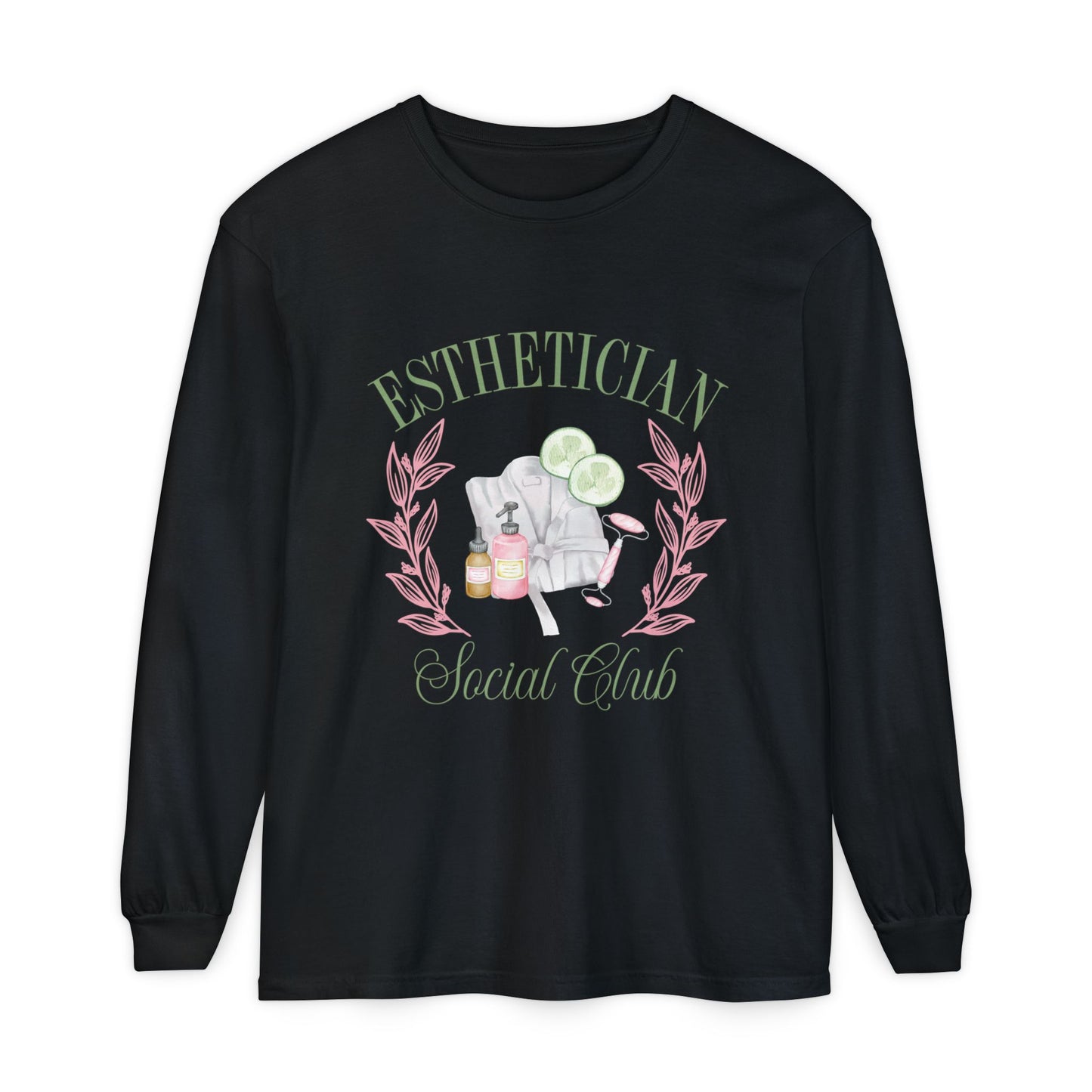 Esthetician Social Club Long Sleeve T-Shirt