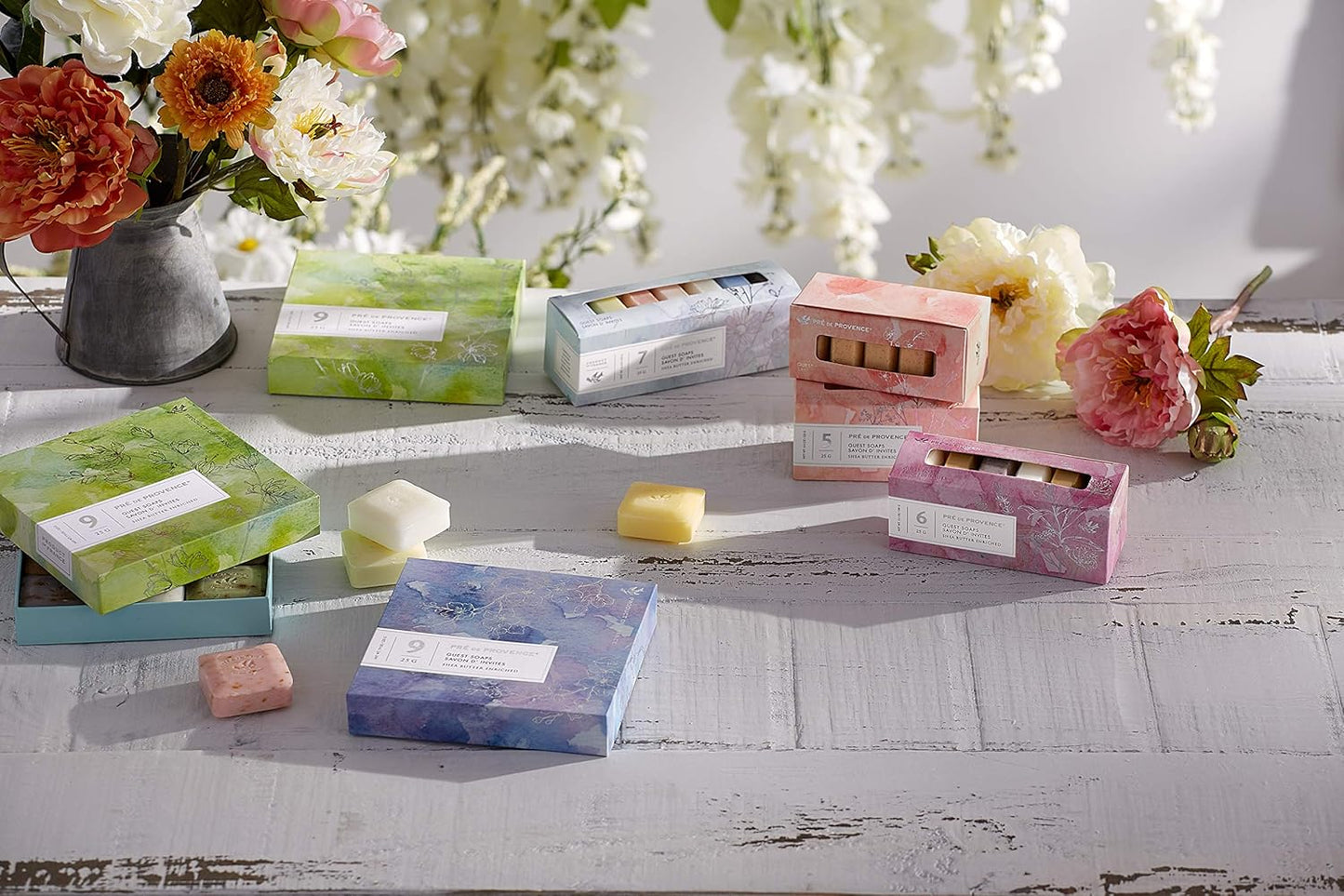 Luxury 25G Guest Gift Soap (Set of 6) - Assorted Soaps (WF, LV, ST, PO, CU, SS, LM, SW, LY)