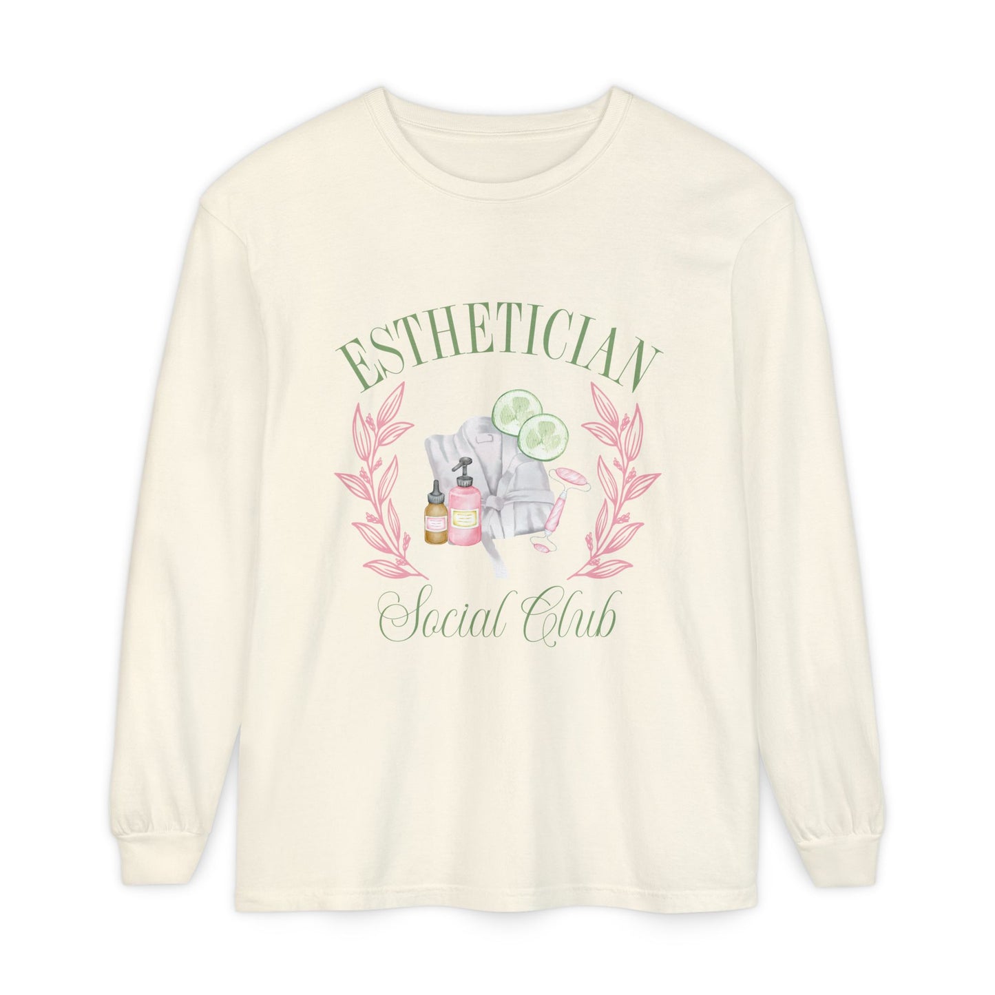 Esthetician Social Club Long Sleeve T-Shirt