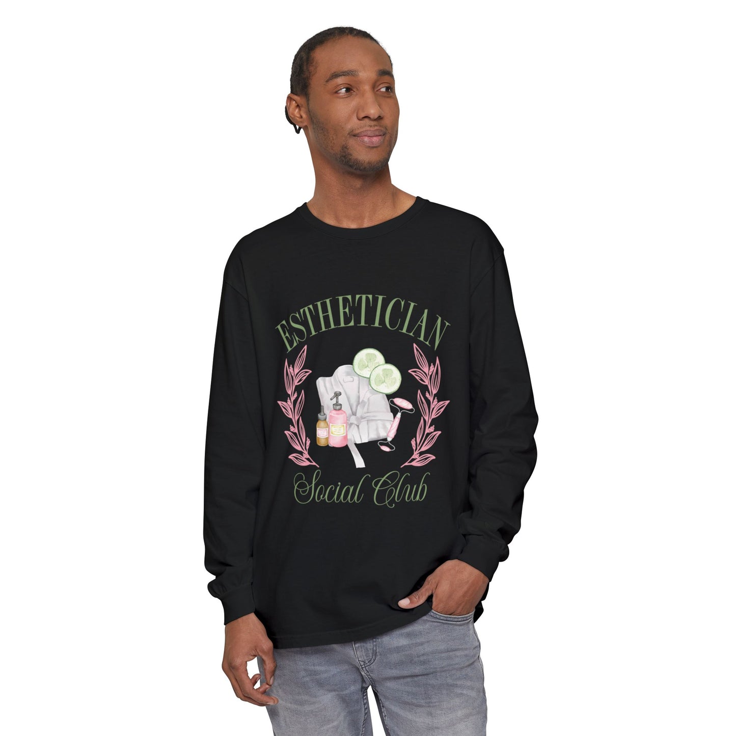 Esthetician Social Club Long Sleeve T-Shirt