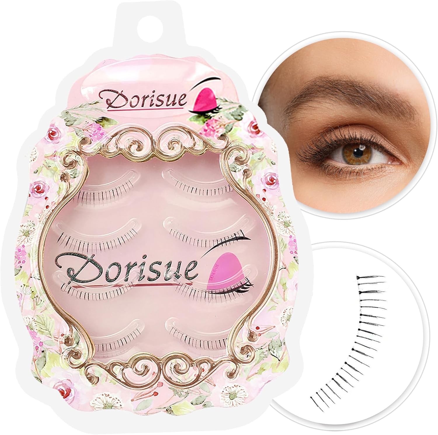 Bottom Lash Lightweight Short Lower Lashes 4 Pairs Lashes Pack Natural Looking Wispy Lashes