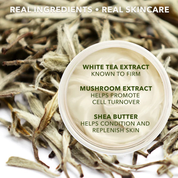 White Tea Day Cream, w/ Shea Butter & Hyaluronic Acid