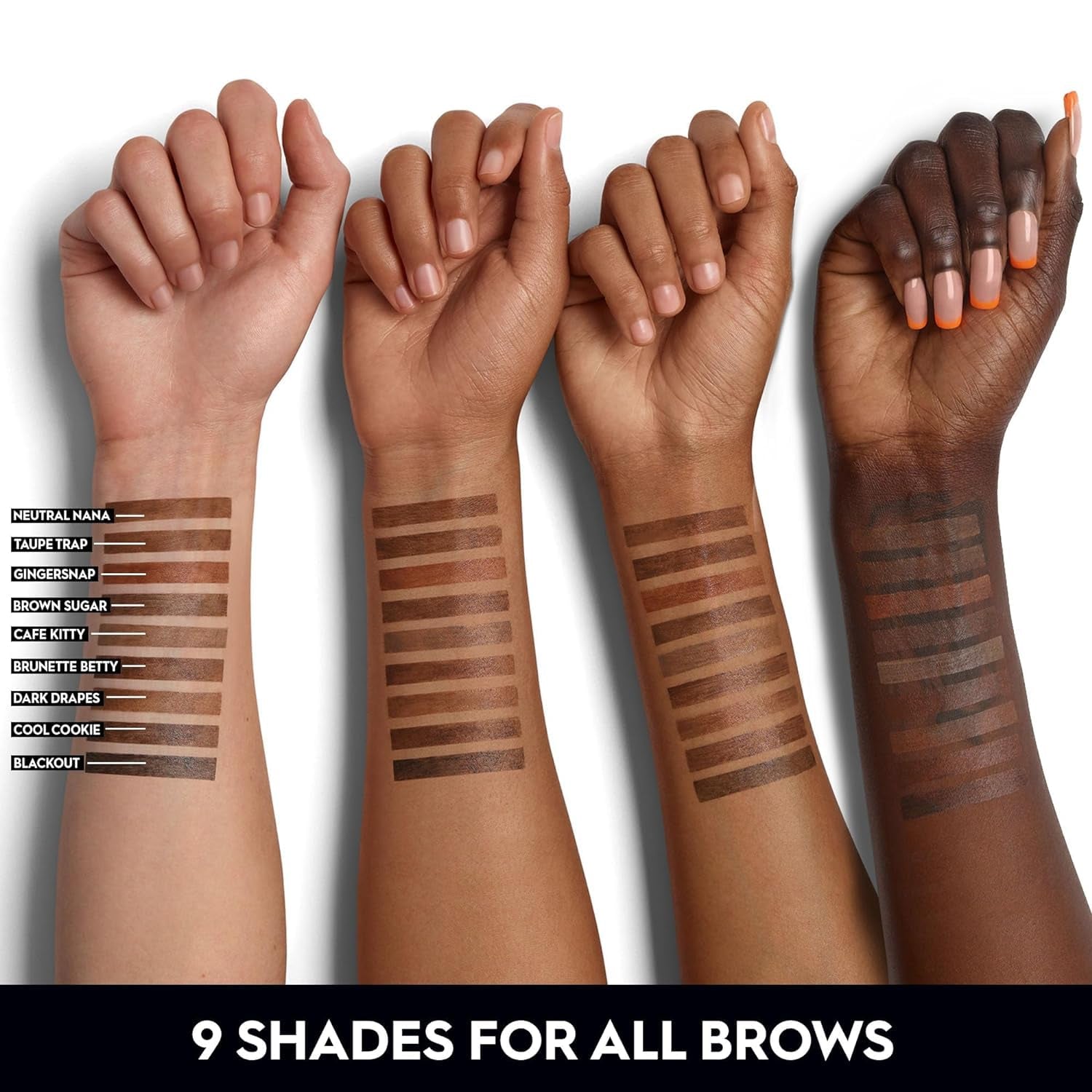 Urban Decay Big Bush Volumizing Tinted Eyebrow Gel, Waterproof, Smudge-Resistant, Flake-Resistant, Buildable Brow Gel Fibers, Long-Lasting, up to 24 HR Hold, urishing Castor Oil, Vegan