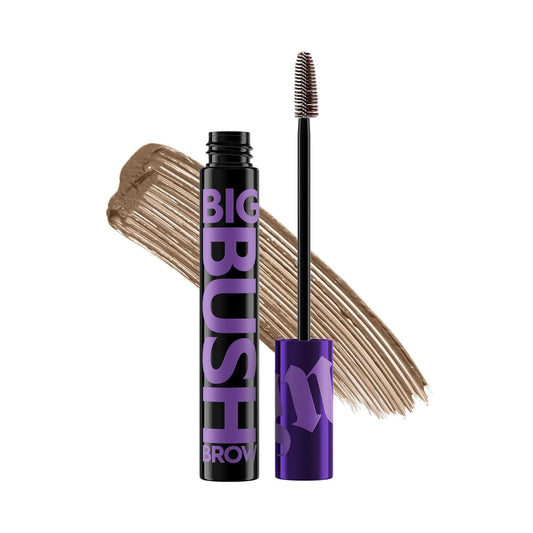 Urban Decay Big Bush Volumizing Tinted Eyebrow Gel, Waterproof, Smudge-Resistant, Flake-Resistant, Buildable Brow Gel Fibers, Long-Lasting, up to 24 HR Hold, urishing Castor Oil, Vegan
