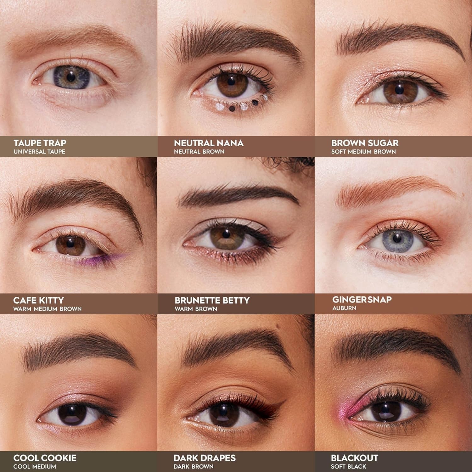 Urban Decay Big Bush Volumizing Tinted Eyebrow Gel, Waterproof, Smudge-Resistant, Flake-Resistant, Buildable Brow Gel Fibers, Long-Lasting, up to 24 HR Hold, urishing Castor Oil, Vegan