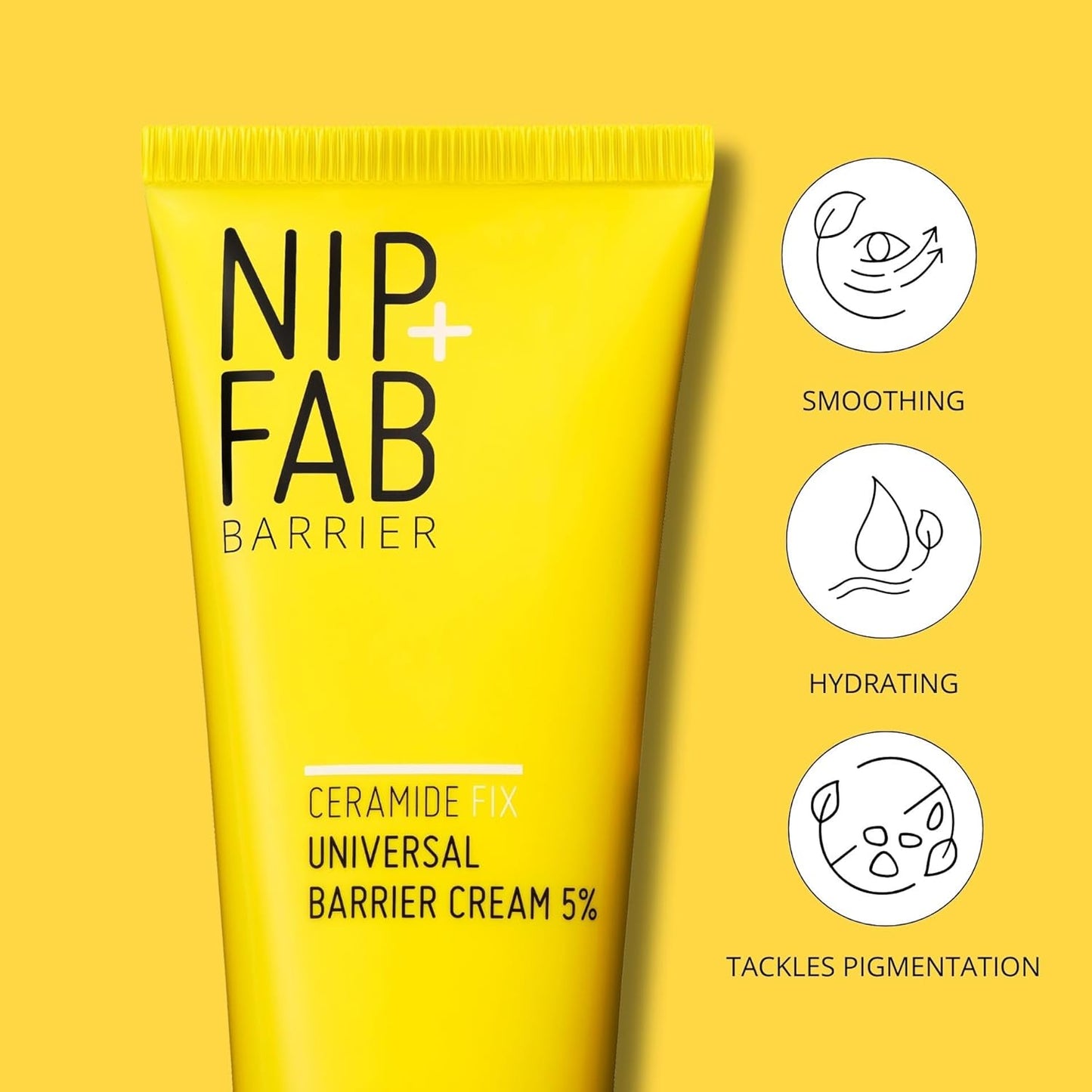 Nip+Fab Ceramide Fix Universal Barrier Body Cream 175 Ml, to Protect Body Skin