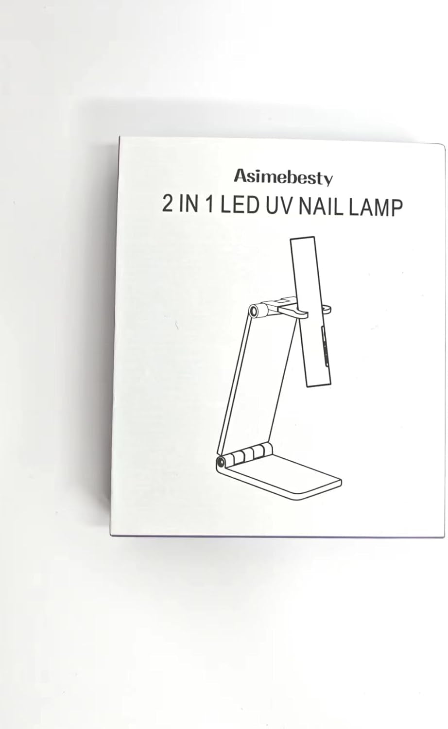 UV Lamp for Gel Nails, Mini UV Nail Lamp Hand Held with Stand, Portable Small Nail Dryer Light for Gel Polish with 3 Timers, Rechargeable Cordless UV Light Nail for Fast Curing, Rose