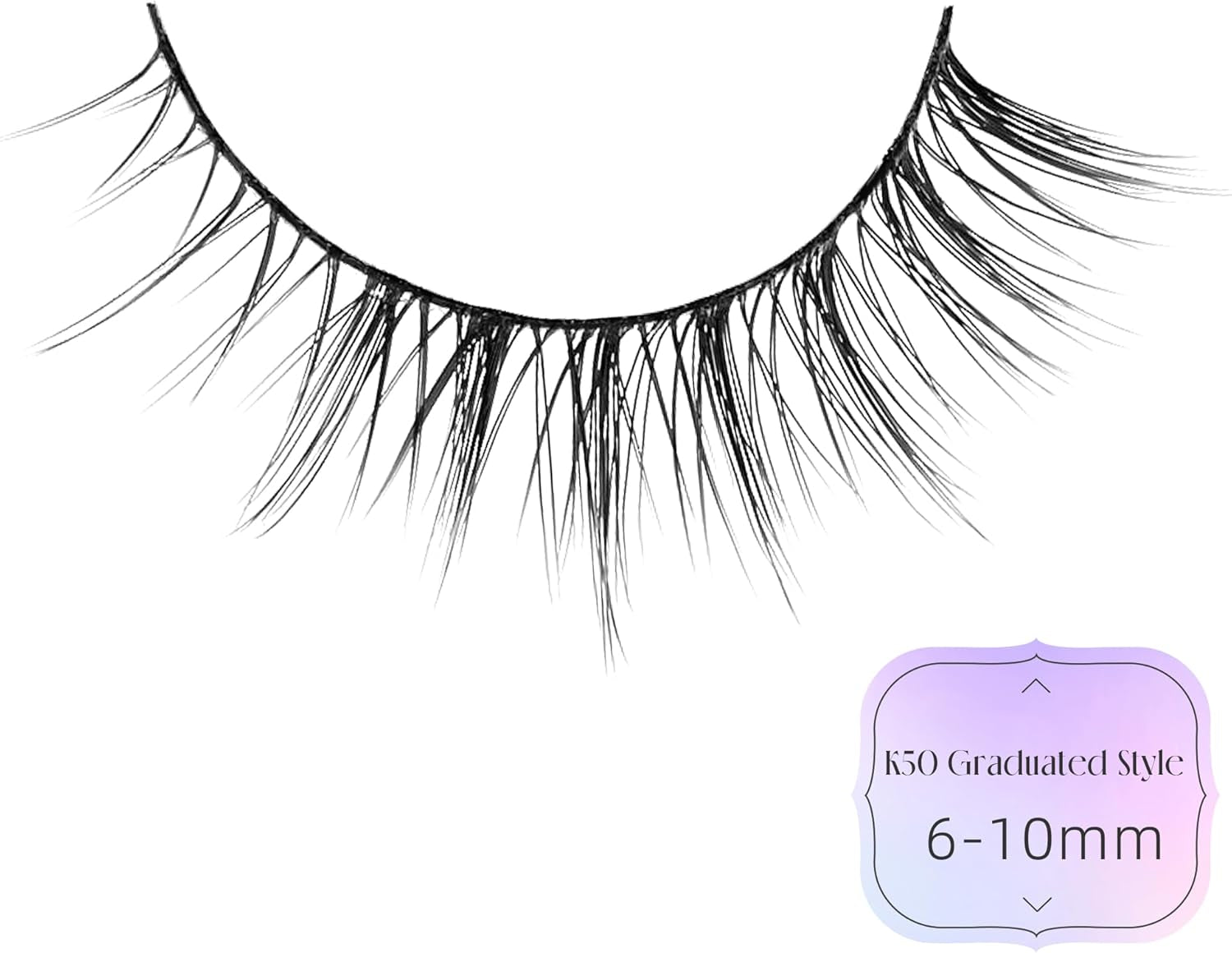 Natural Lashes Natural Eyelashes Short Eyelashes Natural Look False Eyelashes Wispy Eye Lashes 10Mm Small Lashes Fake Lashes K50