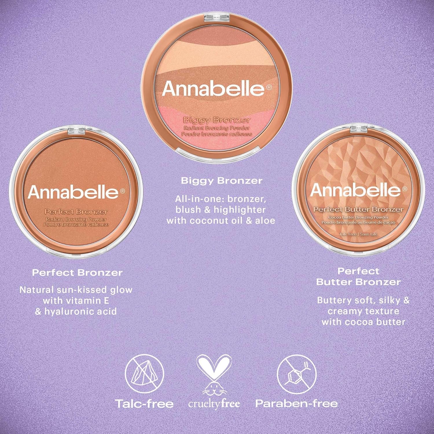 Perfect Butter Bronzer Bronzing Powder, Bora Bora Beach, Silky Soft Texture, Sun-Kissed Glow, Talc-Free, Vegan, Cruelty-Free, Paraben-Free, Non-Comedogenic, 8.5 G