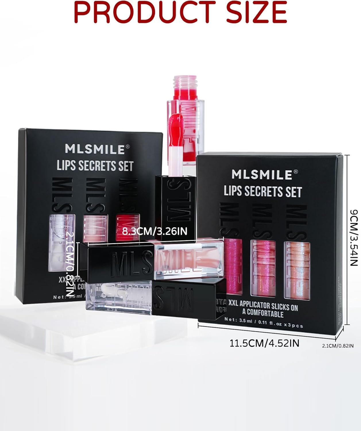 3 Colors Glow Reviver Lip Oil Set,Hydrating Tinted Lip Glow Oil for High-Shine Finish Transparent Plumping Lip Gloss, Moisturizing Glossy Lip Oil Lifter Gloss for Women Lip Care and Dry Lips-Set A