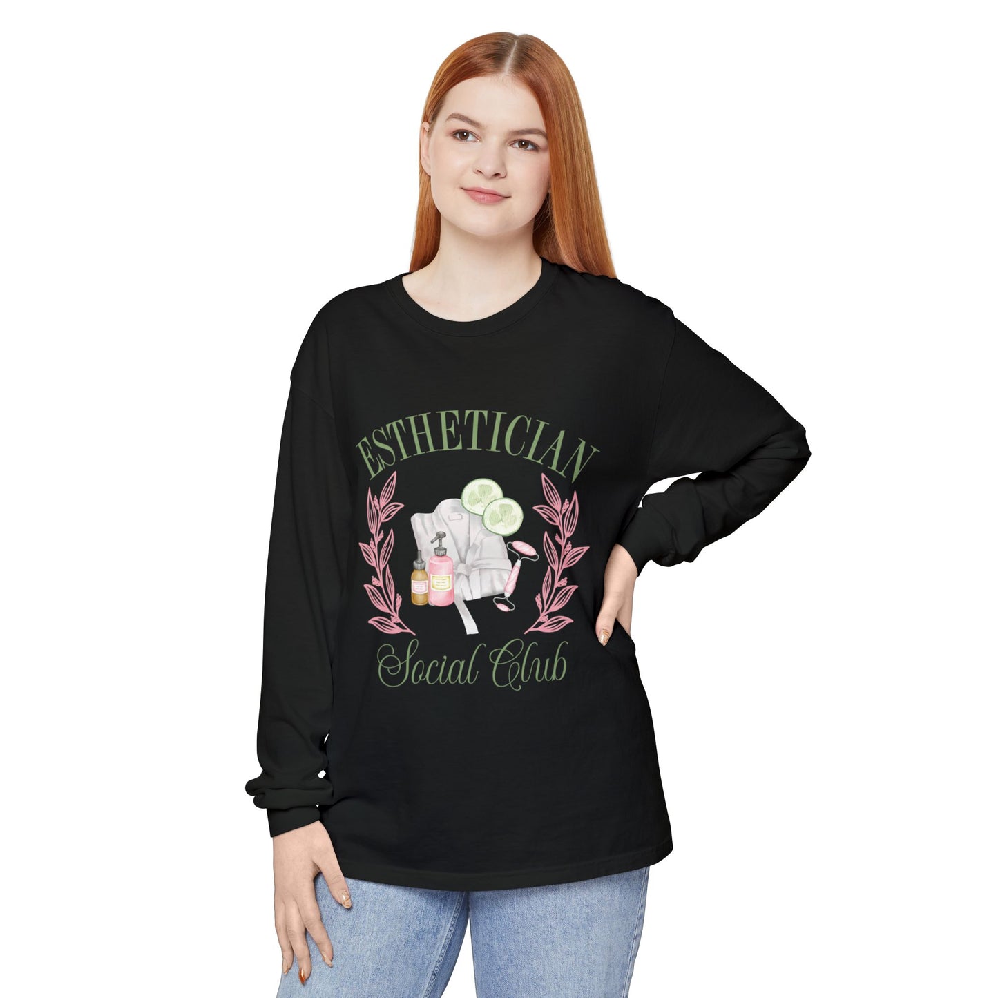 Esthetician Social Club Long Sleeve T-Shirt
