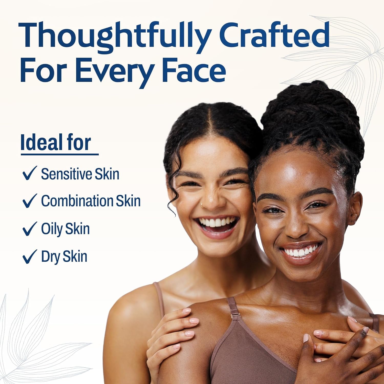 Facial Scrub round Exfoliating Skin Care Sponge Pad, Made in USA, Home Facial, Use with Favorite Cream, 2 Count