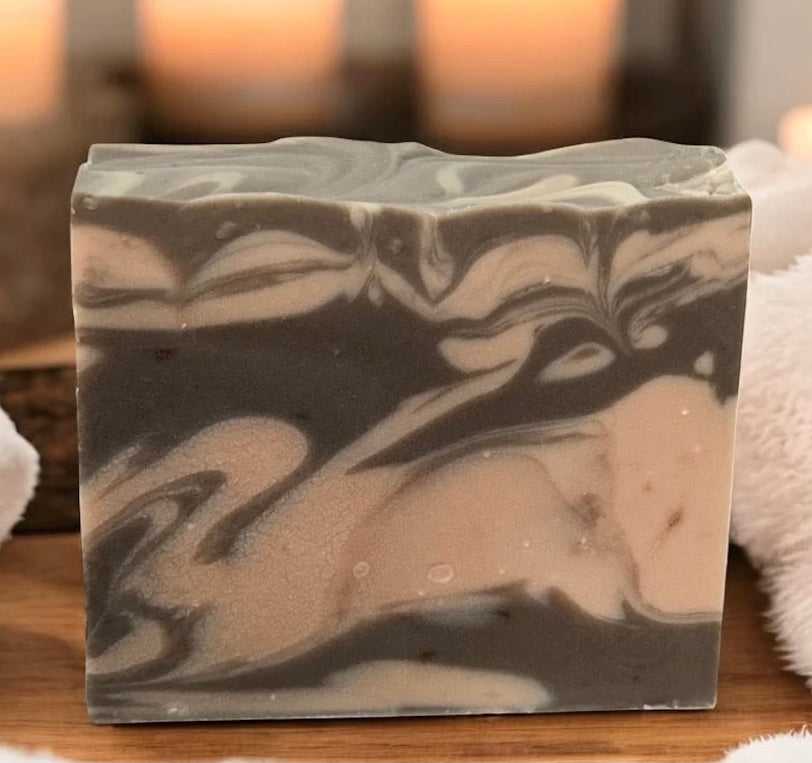 GrabNat Cocoa Butter Handmade Bar Soap, 4 pcs