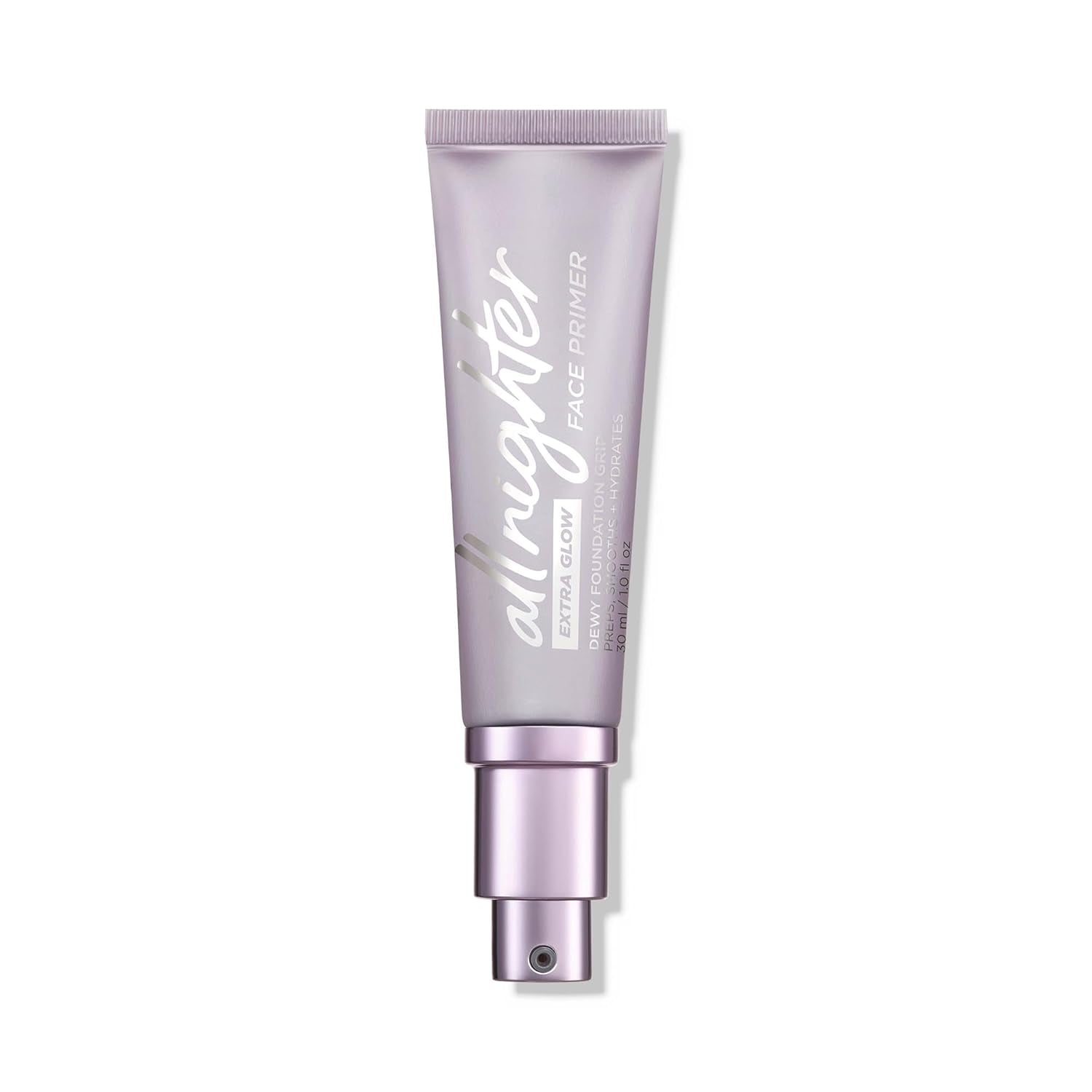 Urban Decay All Nighter Extra Glow Face Primer, Dewy Finish, Smoothing & Hydrating Base for Foundation Face Makeup, Hyaluronic Acid & Agave Extract, Paraben-Free