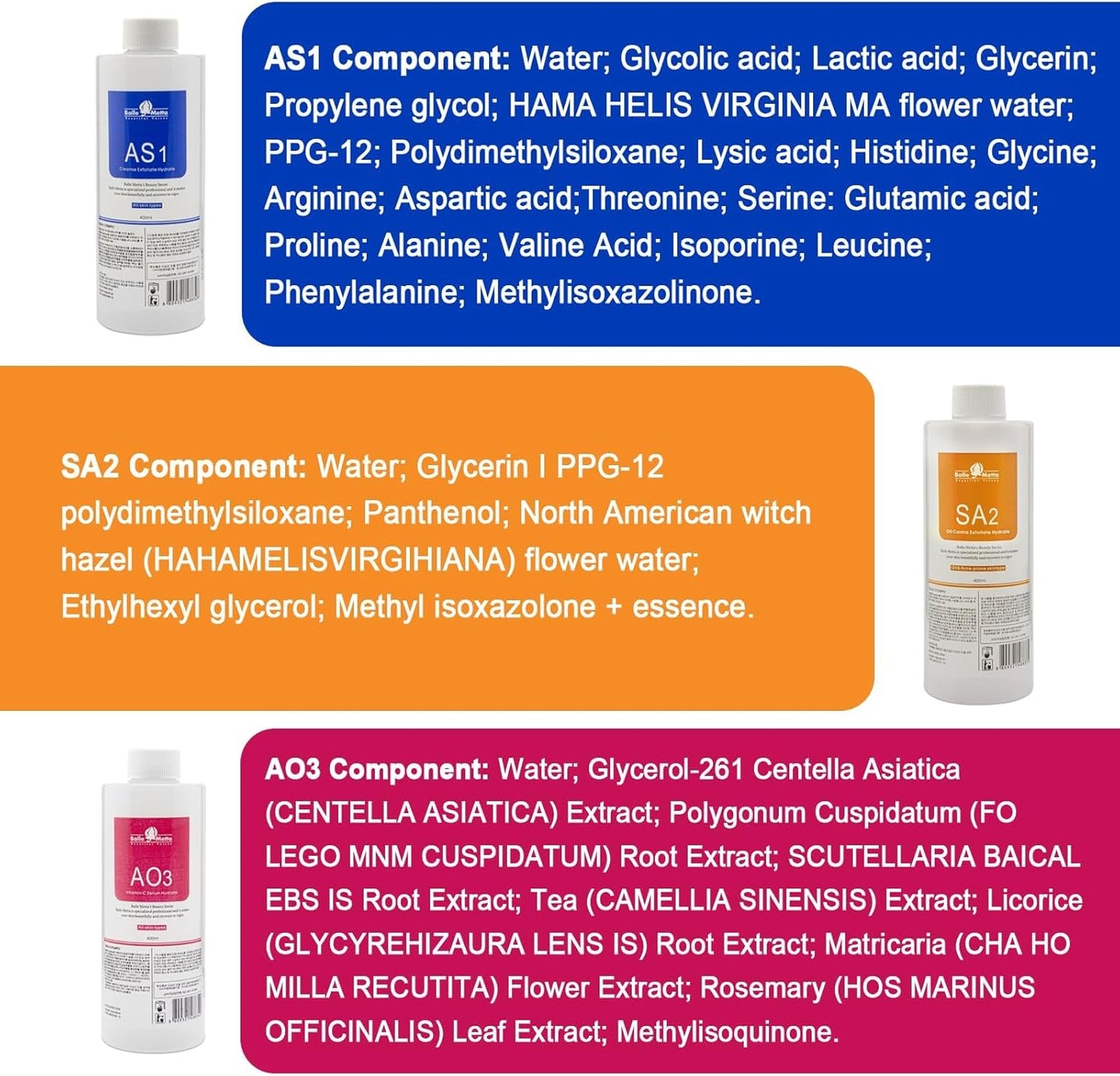 Skin Care Facial Beauty Aqua Peel Solution 400Ml per Bottle Face Cleansing and Moisturizing  ETYYS123