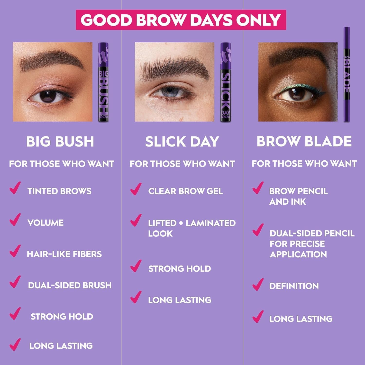 Urban Decay Big Bush Volumizing Tinted Eyebrow Gel, Waterproof, Smudge-Resistant, Flake-Resistant, Buildable Brow Gel Fibers, Long-Lasting, up to 24 HR Hold, urishing Castor Oil, Vegan