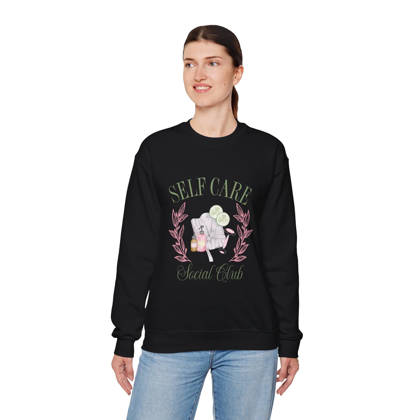 Self Care Social Club Crewneck Sweatshirt