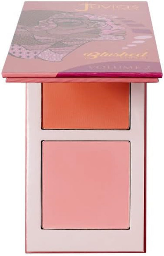 Blush Pressed Powder Matte Duo Vol 2, Peach Tones, Vegan, Cruelty Free