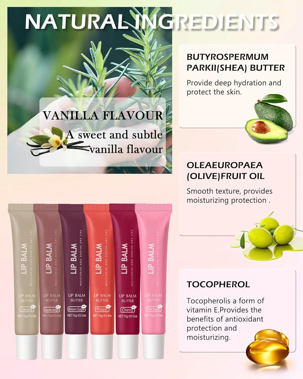 Lip Butter Balm Cherry,Hydrating Tinted Butter Lip Gloss,Sheer Lip Mask Lip Care Moisturizer,Soothing Lip Makeup,Non-Sticky Glow Reviver Fat Lip Oil,Women'S Day Gift for Women Girl-05