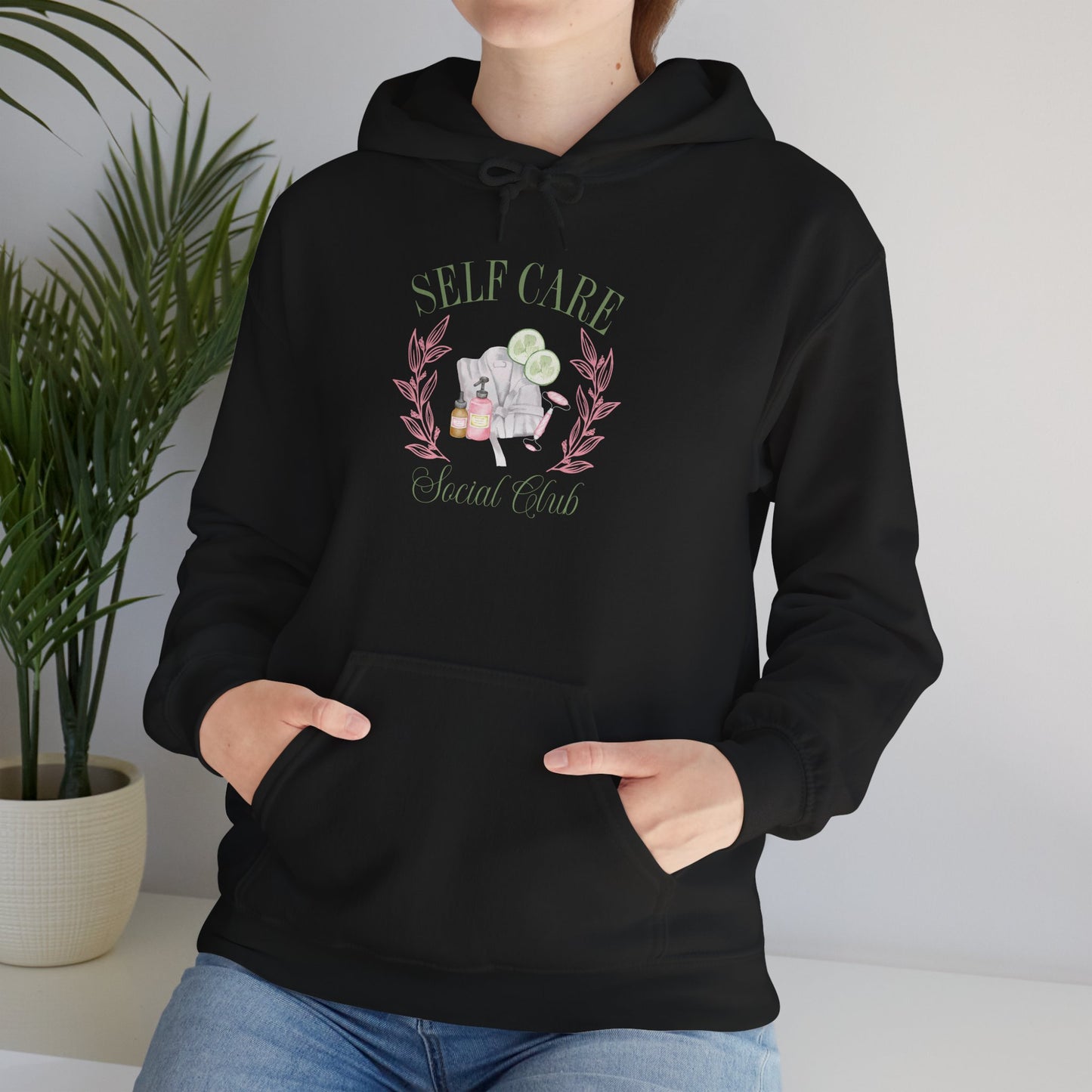 Self Care Social Club Unisex Hooded Sweatshirt