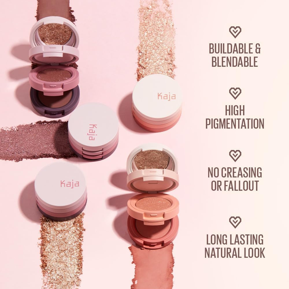 Beauty Bento Collection | Mosaic Chrome + Shimmer + Matte | 18 Coral Sunrise - Coral Peach | 2019 Best of Beauty Award in Glitter-Pressed Category