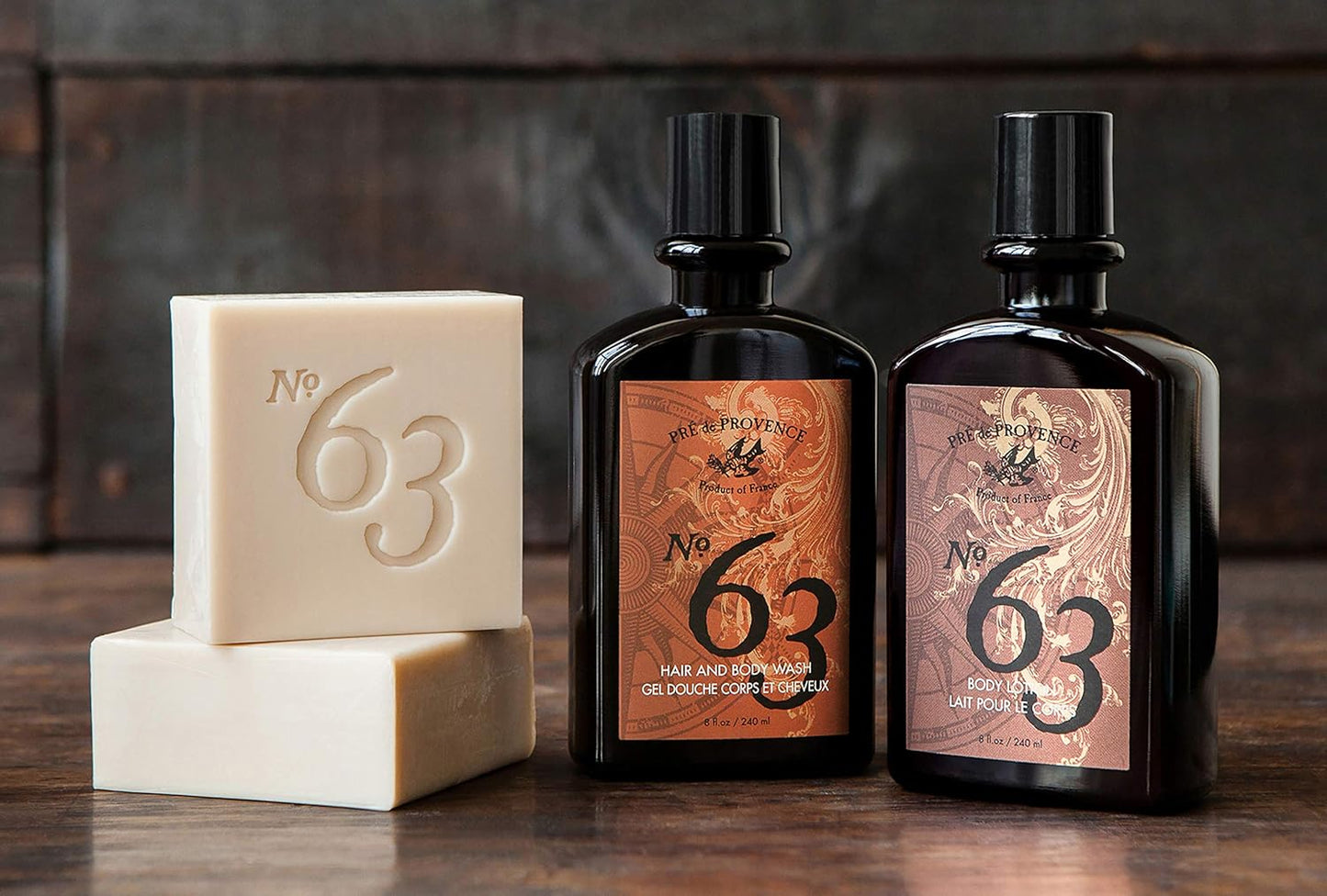 Aromatic, Warm and Spicy, No. 63 Men'S 200 Gram Cube Soap