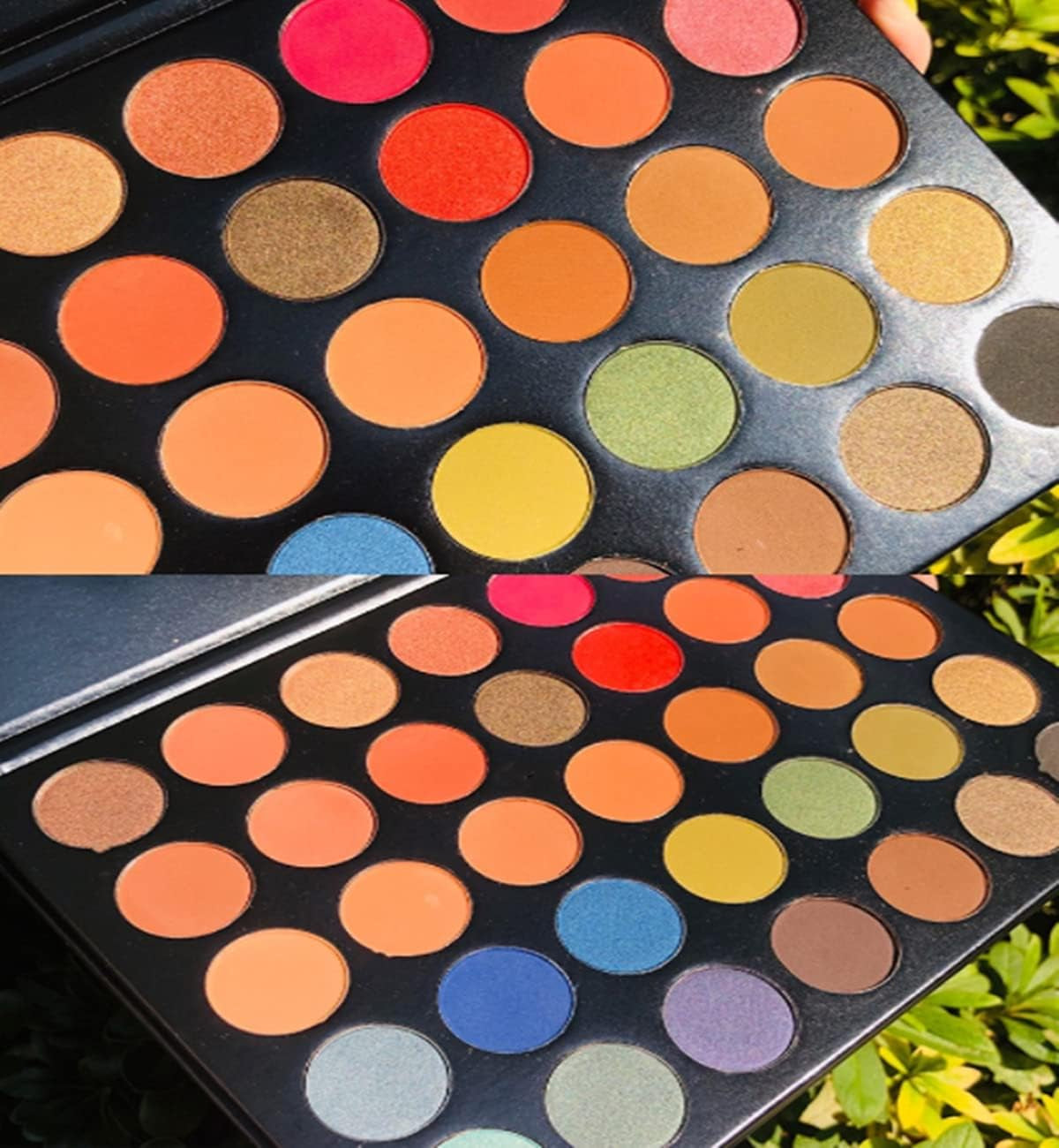 35 Colors Makeup Eyeshadow Palette Matte Shimmer Glitter Pigment Pressed Makeup Palette Waterproof Professional Long Lasting Charming Metallic Cosmetics Eye Shadow Palette