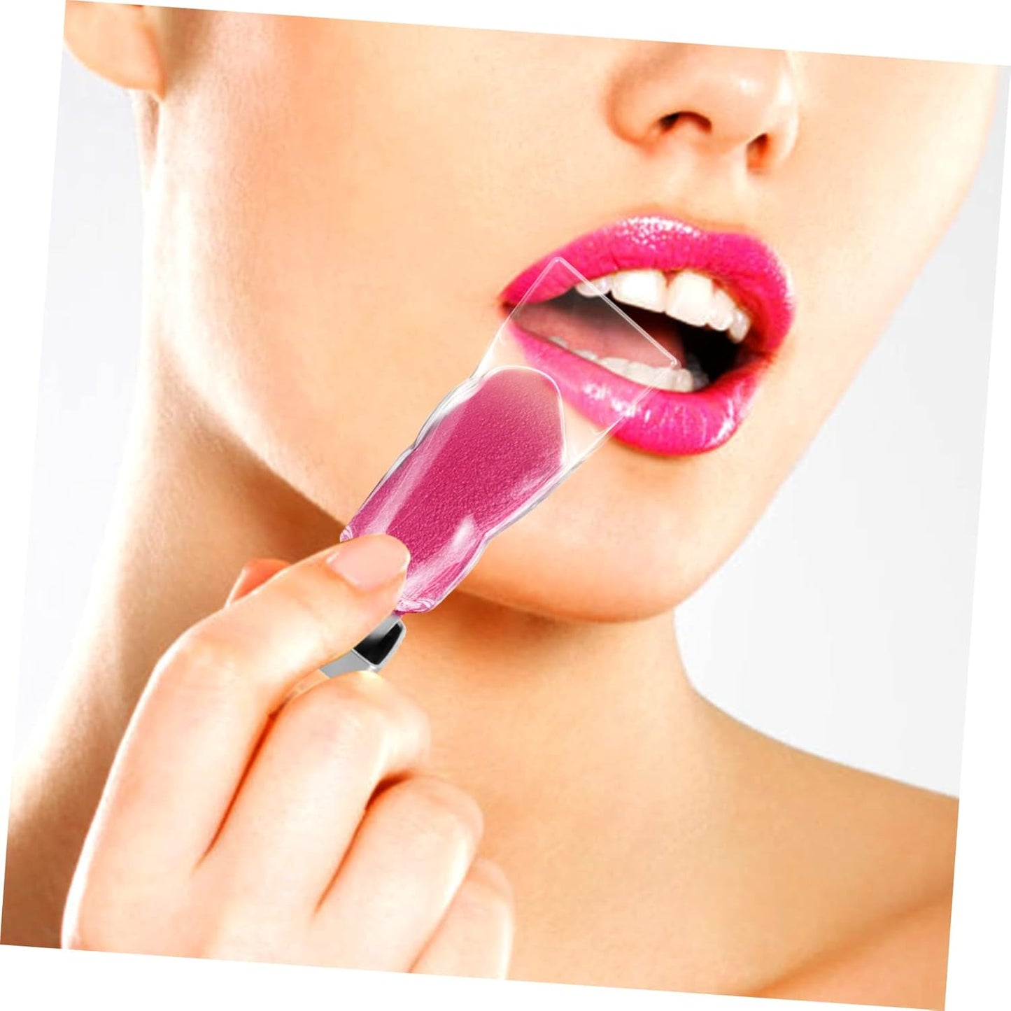 6Pcs Empty Lip Gloss Tube Plastic Refillable Lip Balm Container for Diy Gloss