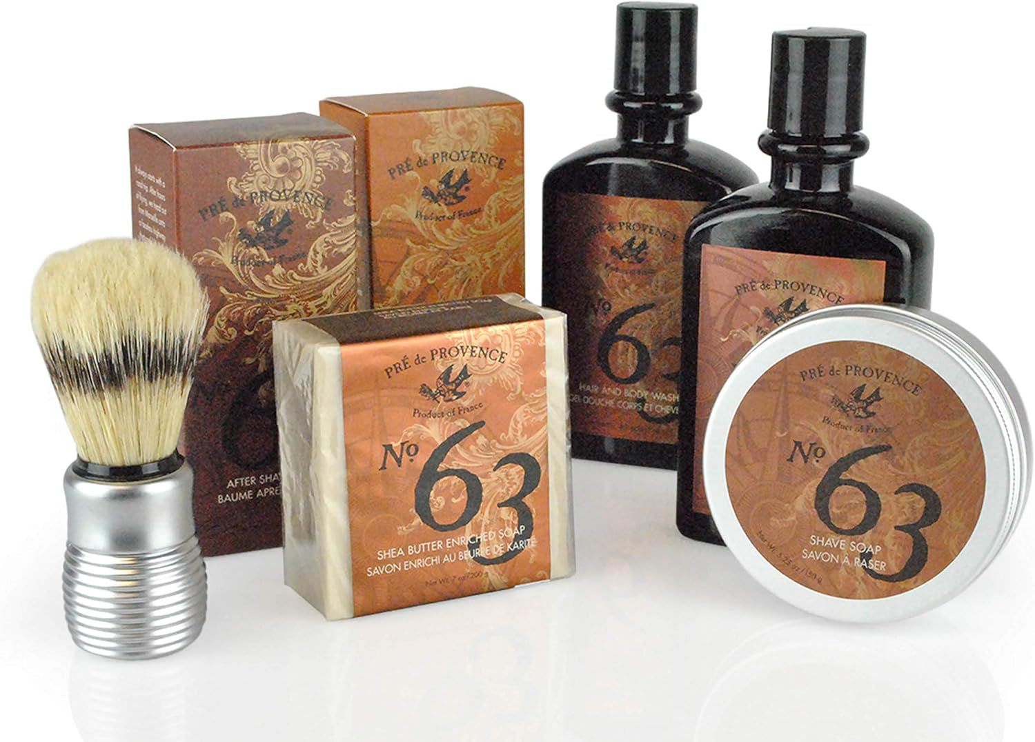 Aromatic, Warm and Spicy, No. 63 Men'S 200 Gram Cube Soap