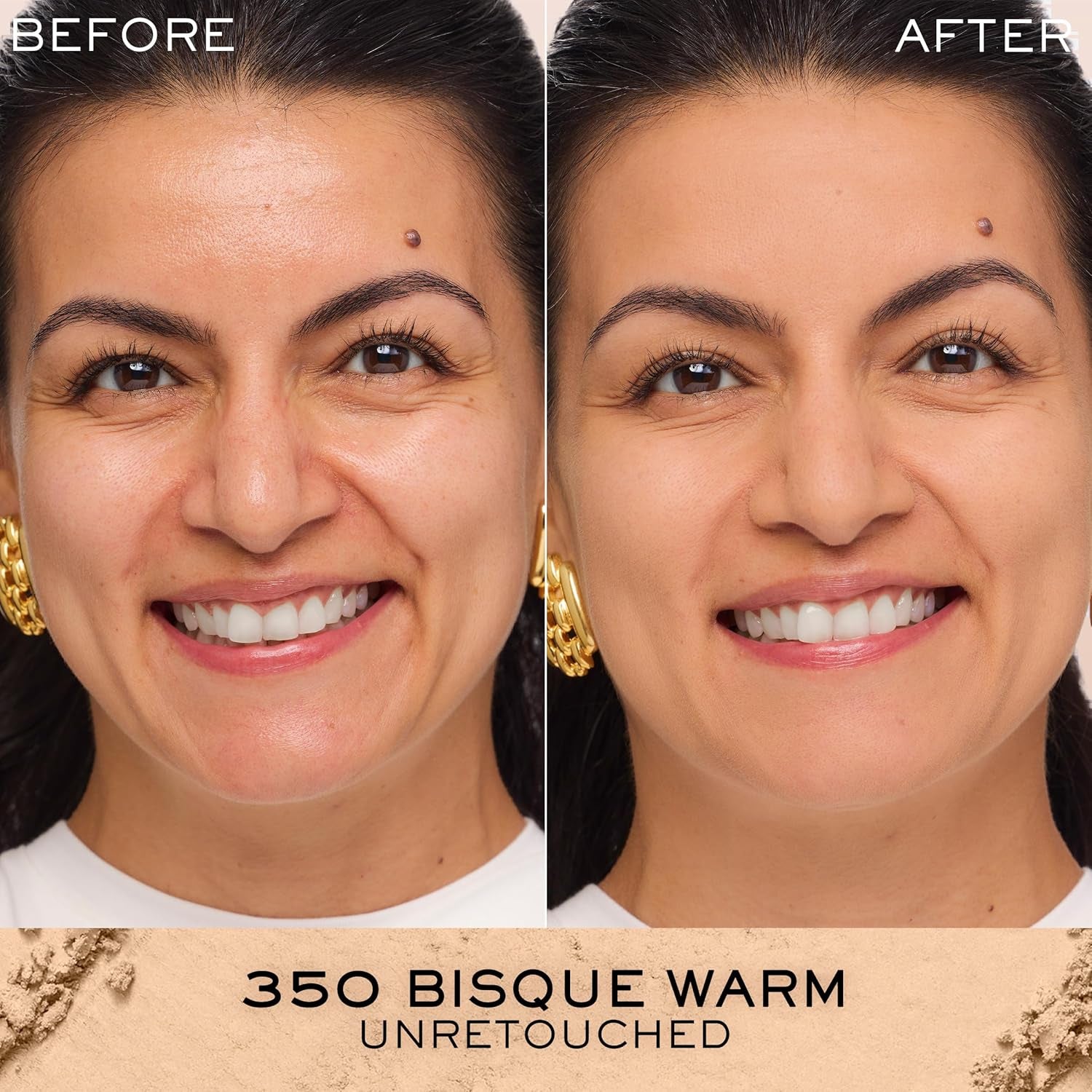 Lancôme Dual Finish Multi-Tasking Longwear Powder Foundation - Matte Finish - Long-Wearing - Full Coverage - Pressed Powder Formula