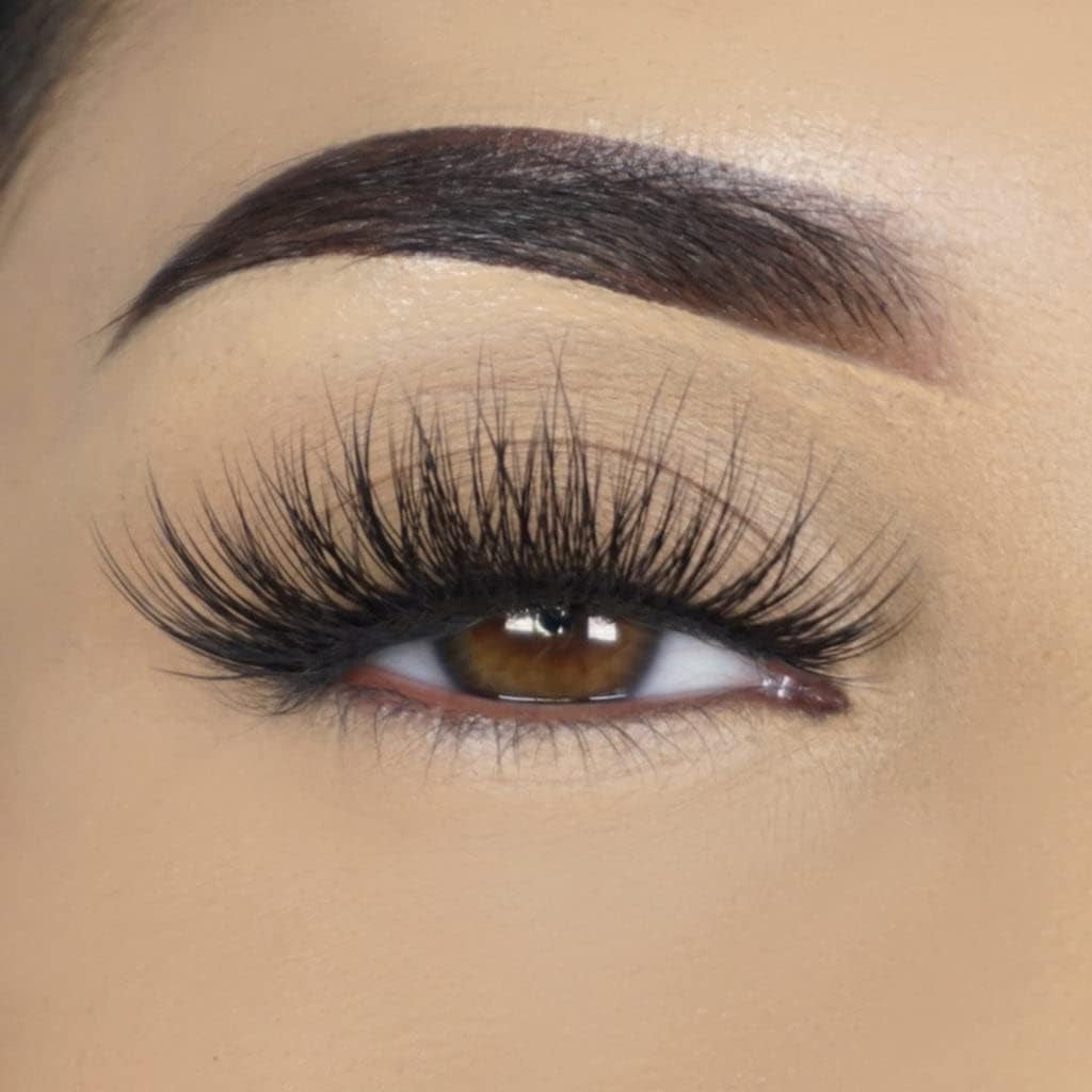 Brooklyn Lash, Premium Synthetic, Full Bodied, Round, 15Mm, Black, False Lashes