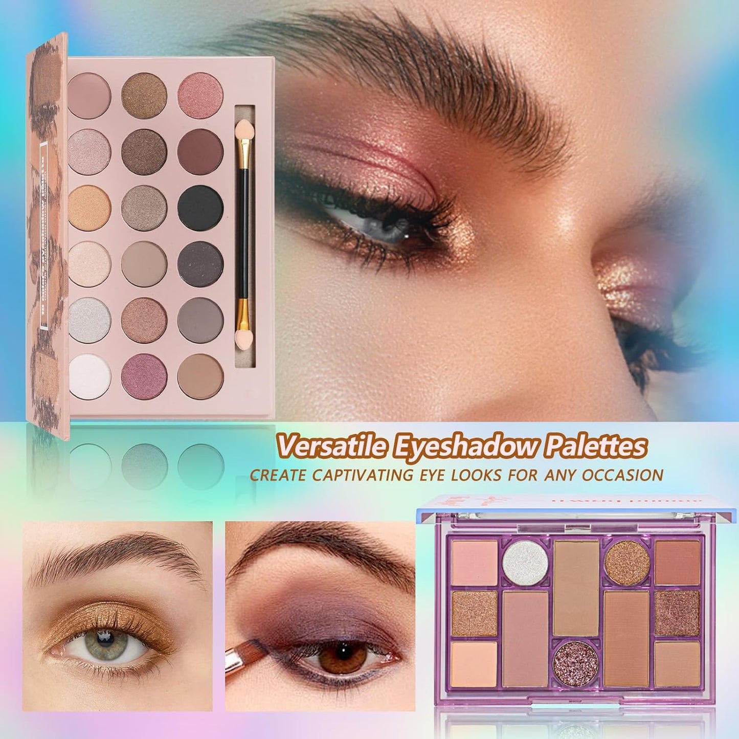 Makeup Kit for Women Full Kit Makeup Kits for Teens Teenager Makeup Gift Set for Teens Women Makeup Set for Teen Girls Christmas Eyeshadow Palette Foundation