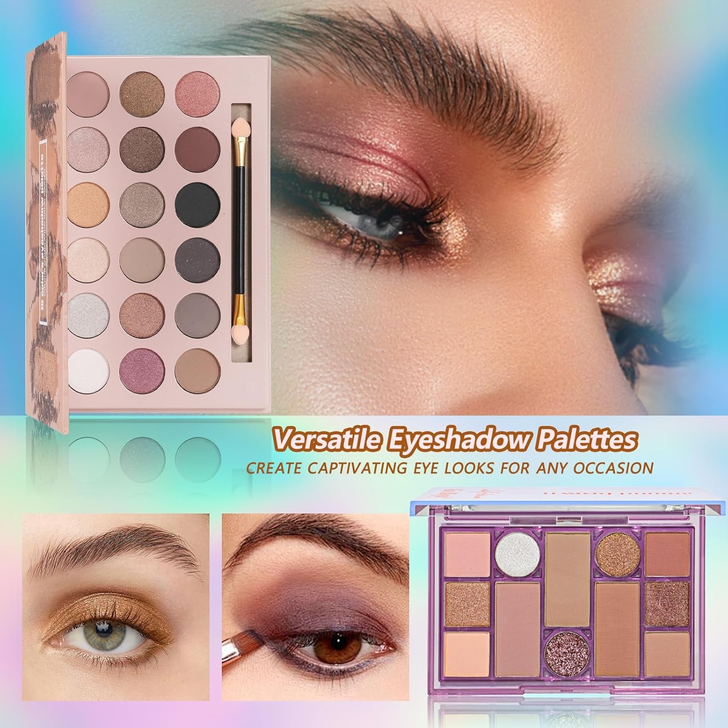 Makeup Kit for Women Full Kit Makeup Kits for Teens Teenager Makeup Gift Set for Teens Women Makeup Set for Teen Girls Christmas Eyeshadow Palette Foundation