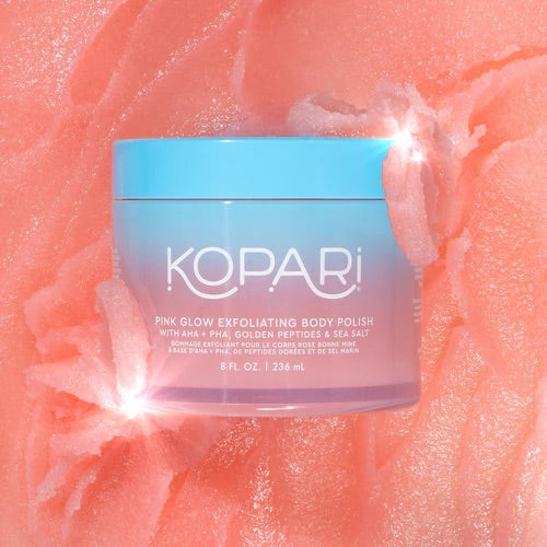 Pink Glow Exfoliating Body Scrub Polish- Pink Haze