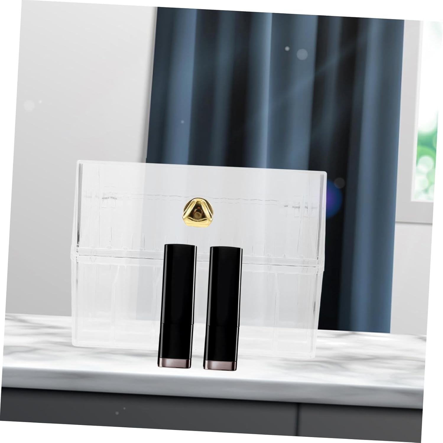 Lipstick Storage Box Desktop Makeup Organizers for Bedroom Vanity Table