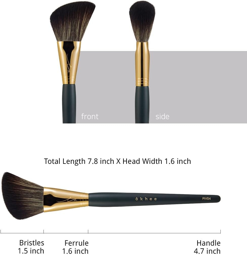 【】 Okhee Face Powder Brush(Piv04) Make up Brush