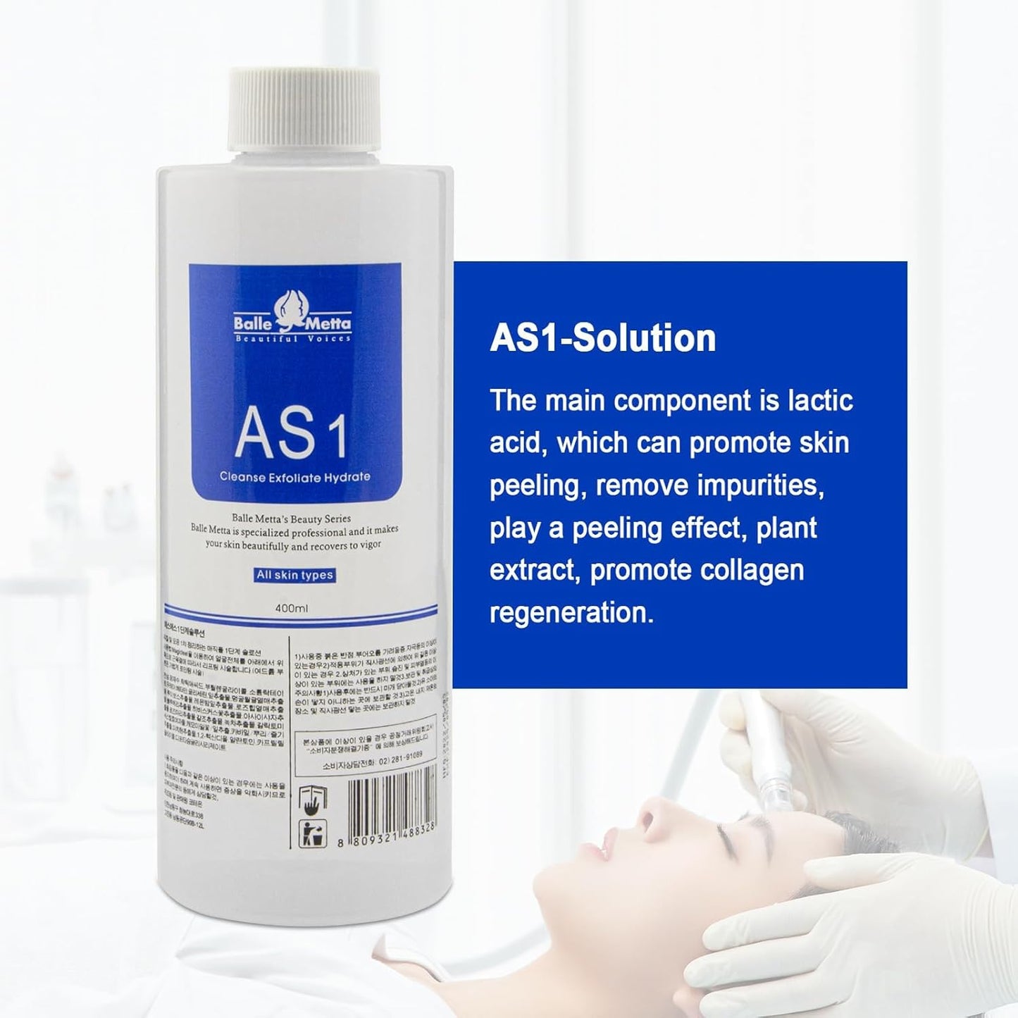 Skin Care Facial Beauty Aqua Peel Solution 400Ml per Bottle Face Cleansing and Moisturizing  ETYYS123