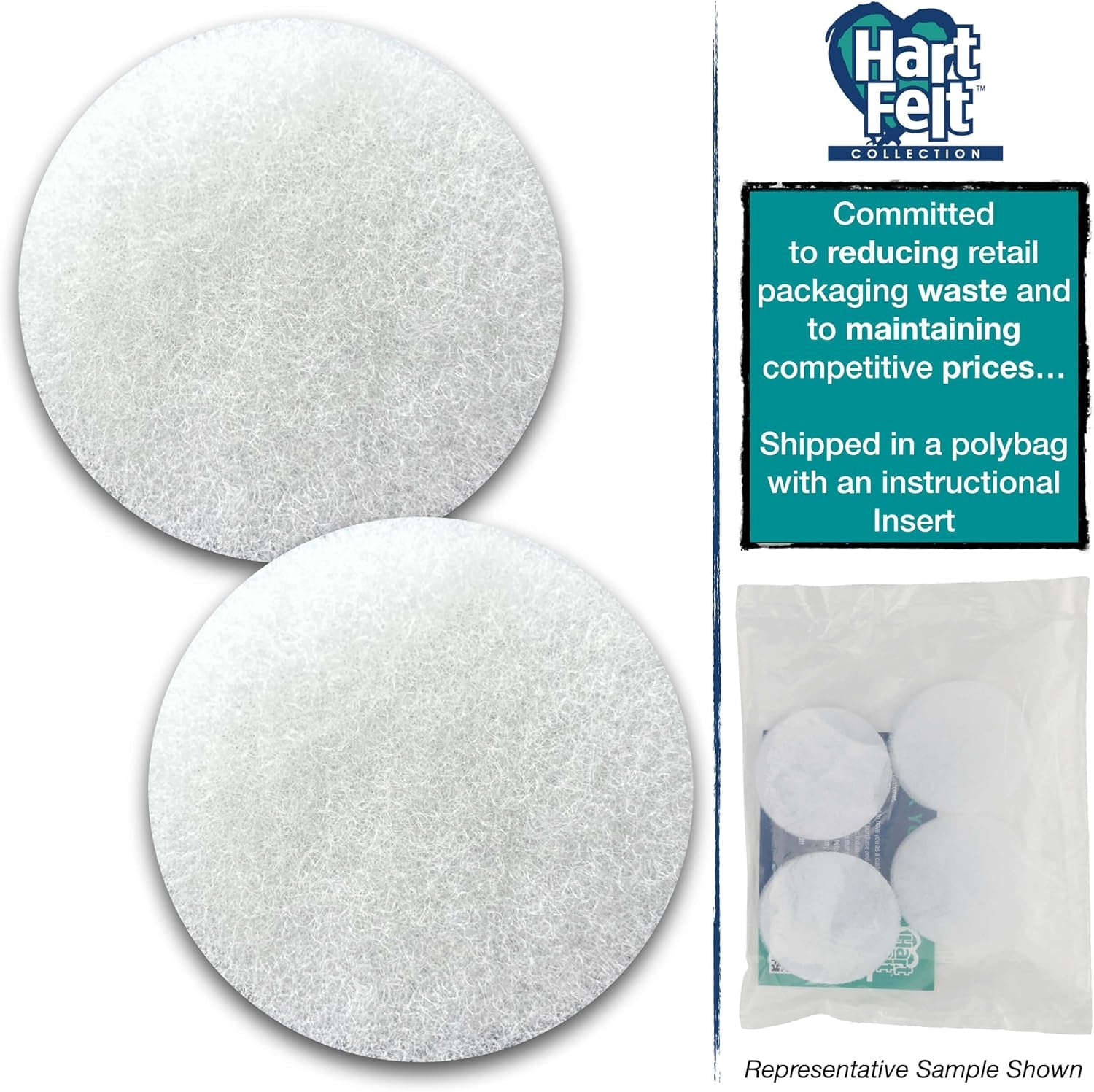 Facial Scrub round Exfoliating Skin Care Sponge Pad, Made in USA, Home Facial, Use with Favorite Cream, 2 Count