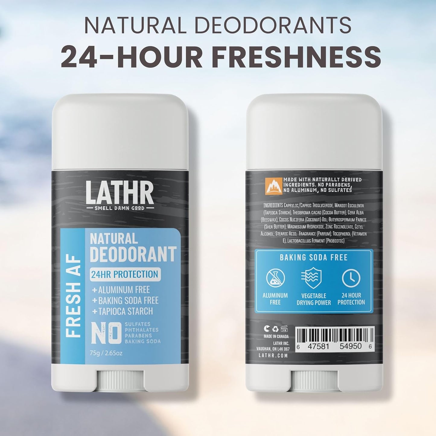 Mens Natural Soap Starter Bundle with Natural Deodorant, Body Butter & Cologne from