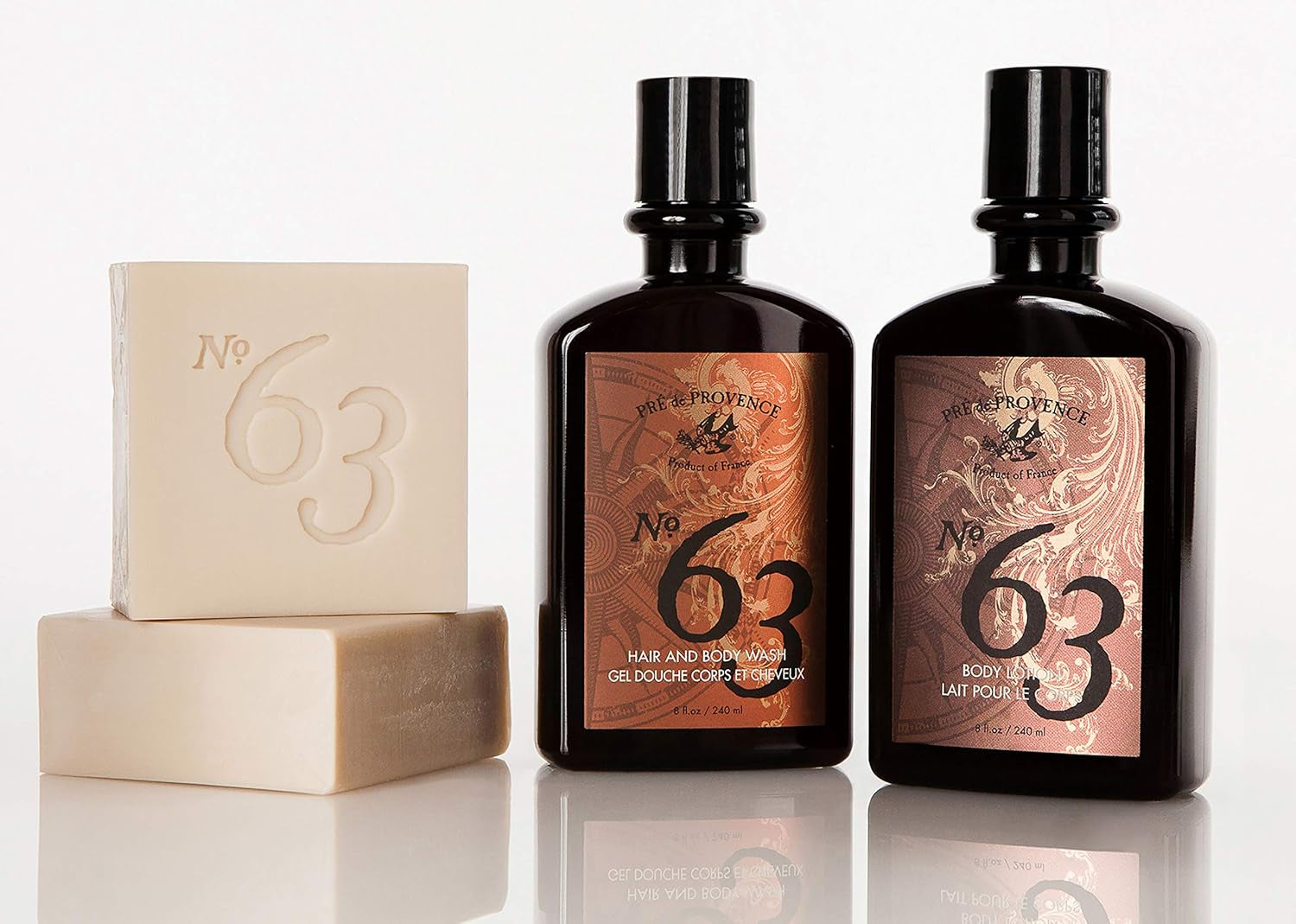 Aromatic, Warm and Spicy, No. 63 Men'S 200 Gram Cube Soap