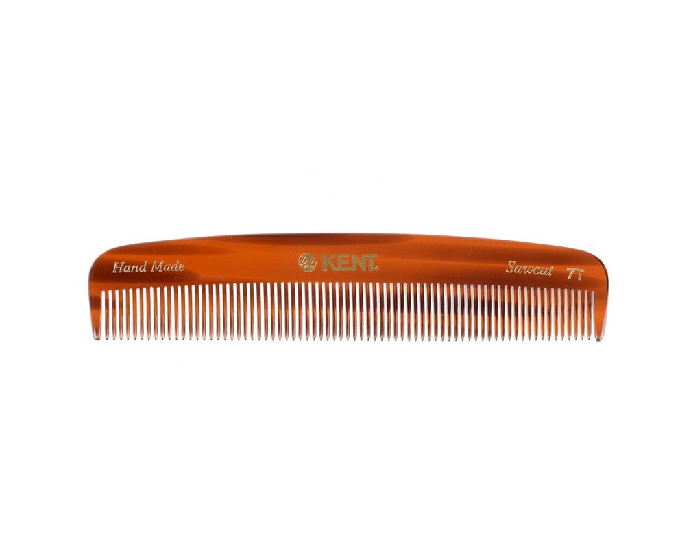 Kent 7T Handmade Sawcut Pocket Comb