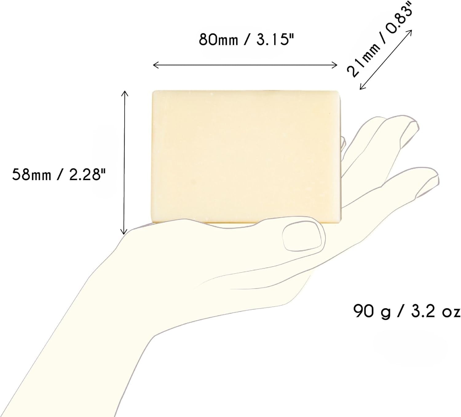 - Organic Handmade Soap Bar, Made in France (Lime)