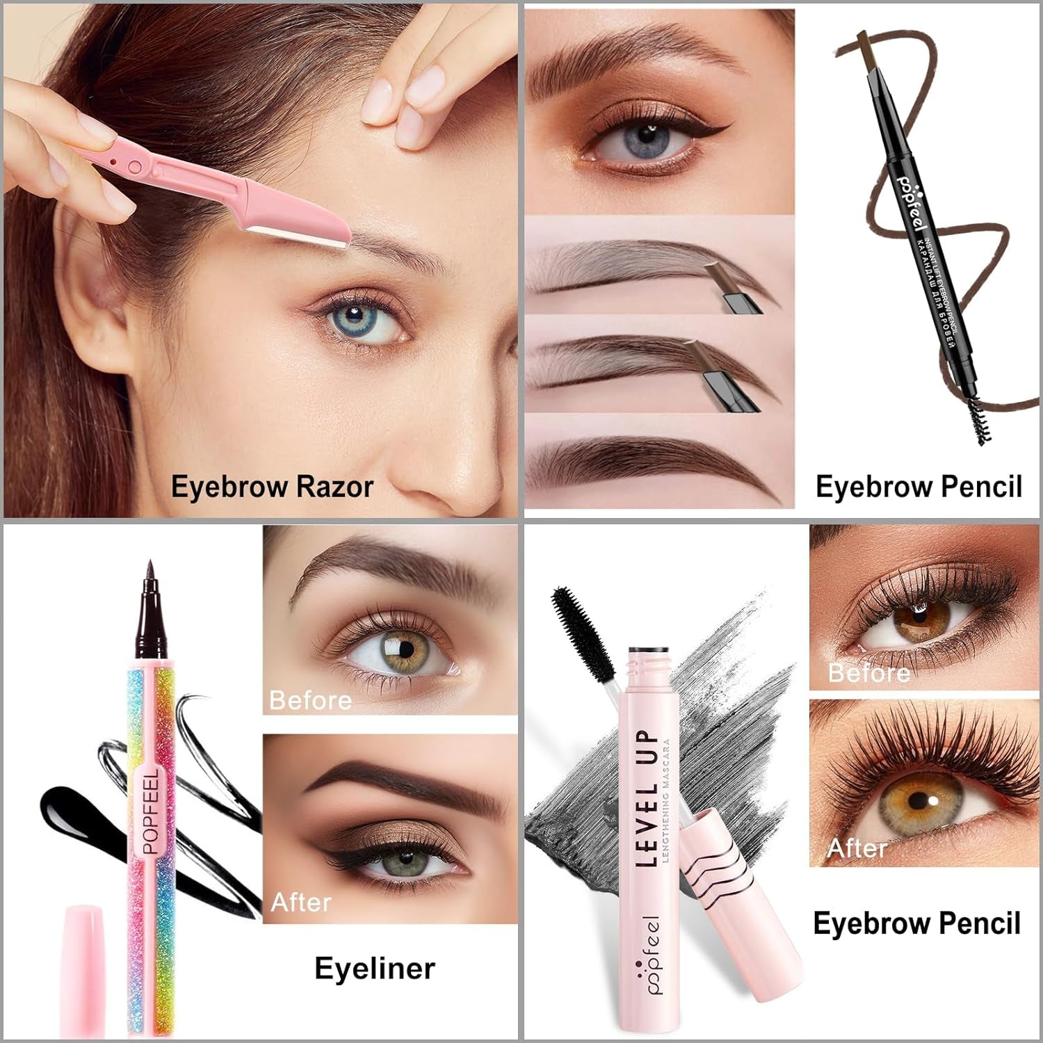 All in One Makeup Kit for Teens Makeup Gift Set for Women Full Kit, Include Makeup Brush Set, Eyeshadow Palette, Lip Gloss Set, Blush, Foundation, Concealer, Mascara, Eyebrow Pencil