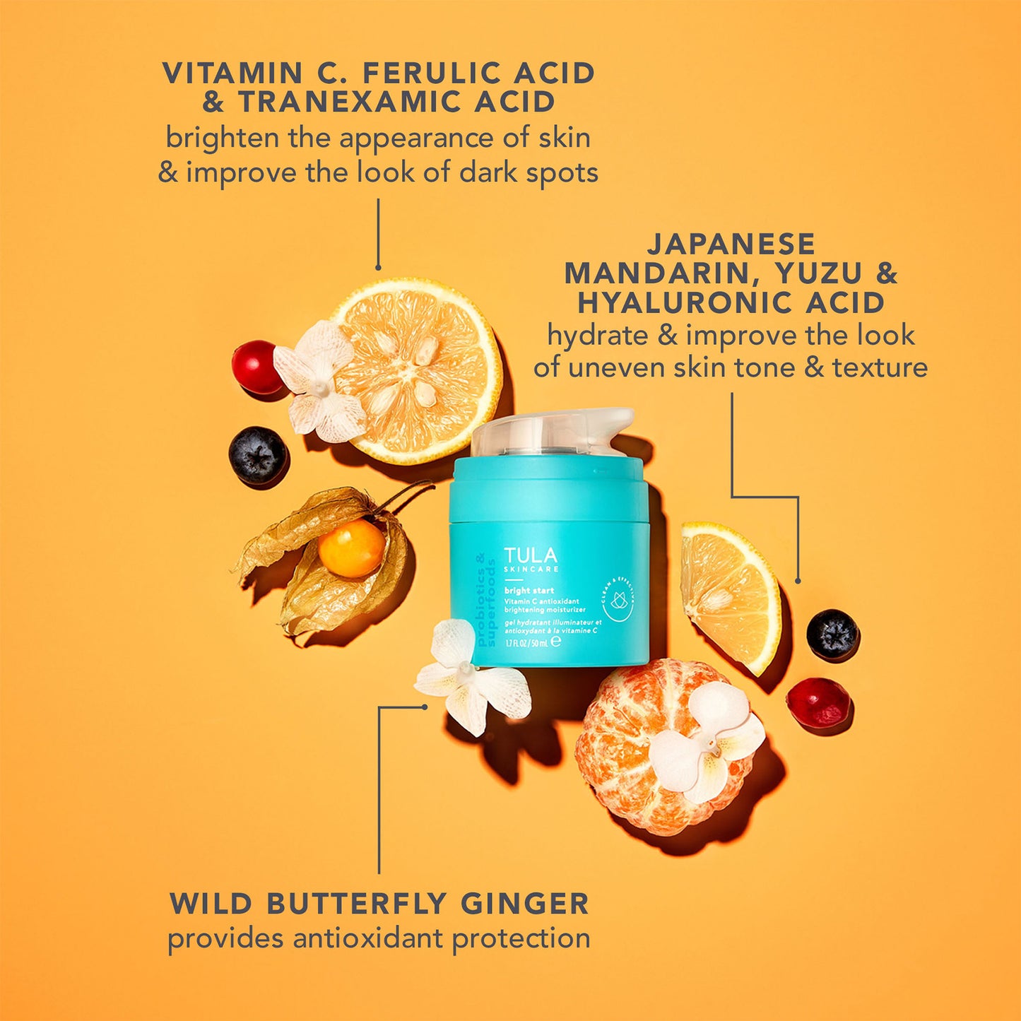 Tula Skincare Bright Start Vitamin C Gel Moisturizer