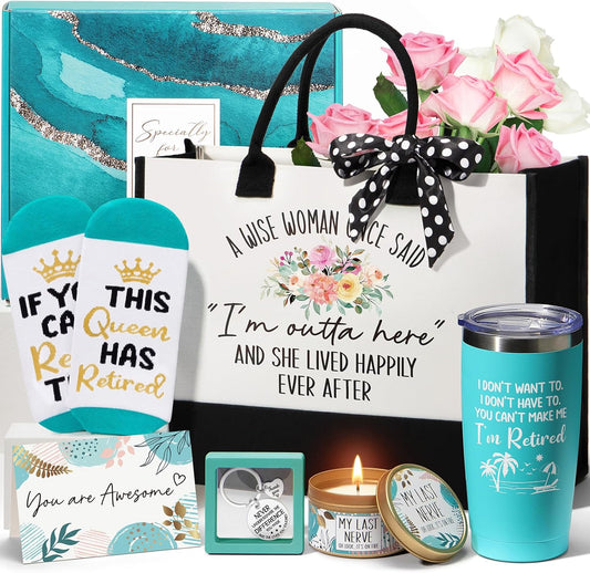Birthday Gifts for Women Friendship Unique Mothers Day Gifts for Mom W/Canvas Tote Bag