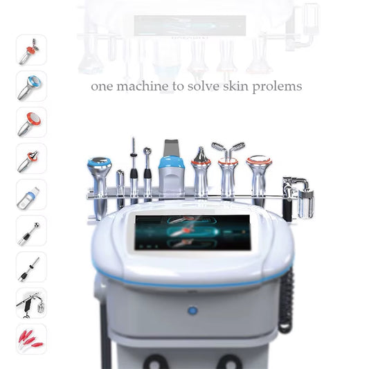 10 in 1 Hydra Skin Care Machine Deep Cleaning Home Use Hydrodermabrasion Facial Machine Skin Care Machine